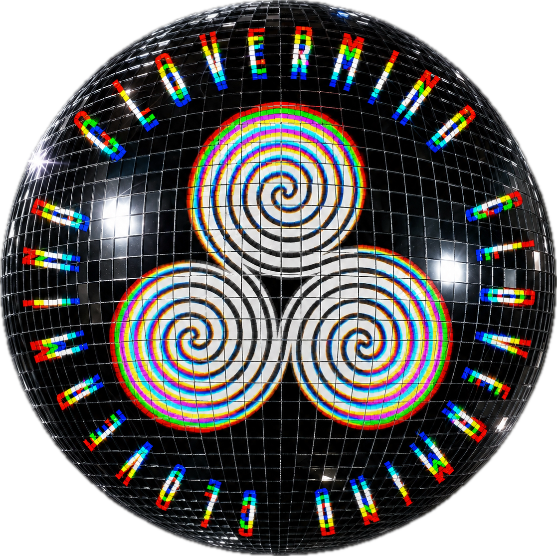 Clovermind Discoball Logo